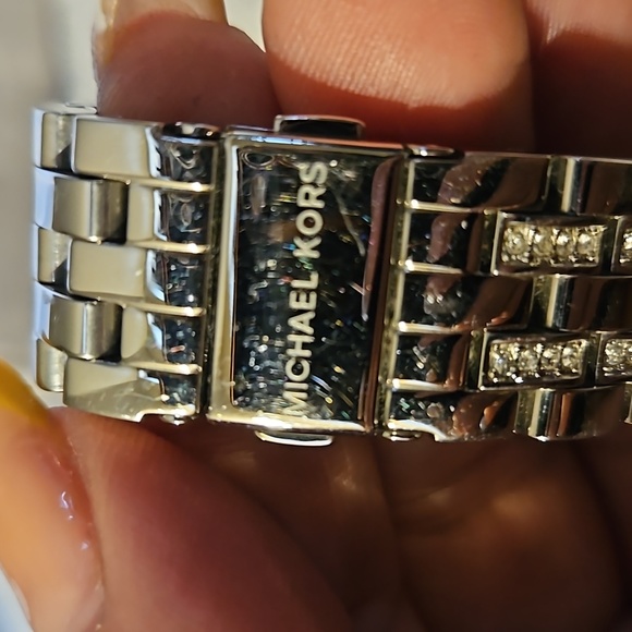 Michael Kors Pave Embellished Analog Watch - Silver-tone - Picture 6 of 11